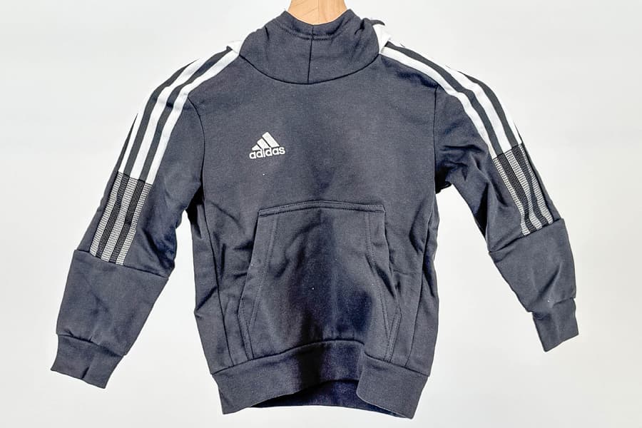 adidas Kinder Kapuzenpullover Tiro 21 Sweat schwarz, Gr. 128